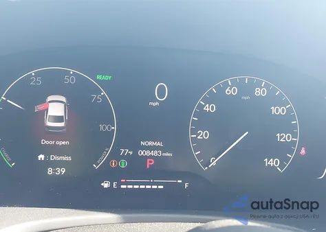 2025 Honda Civic Hybrid Sport/Sport Touring from USA, damaged, VIN 2HGFE4F87SH327236